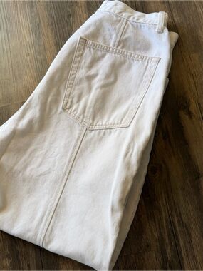 Etica Cream High-Waist Jeans - 30